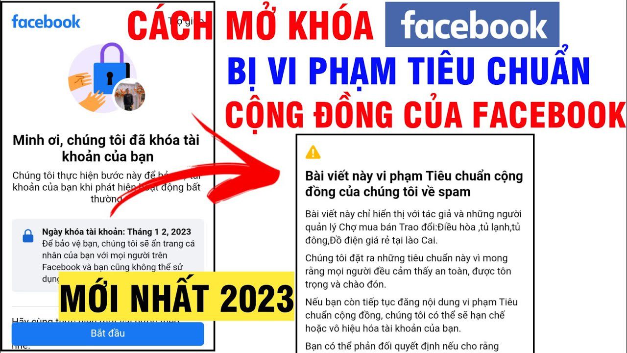 5 Cách mở khóa Facebook khi bị vô hiệu hóa