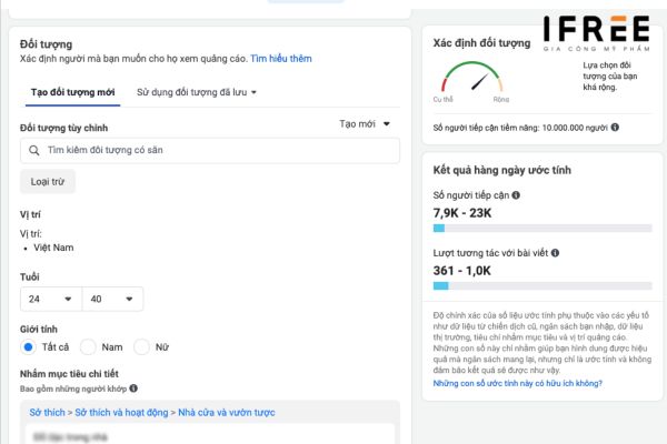 Tìm hiểu đối tượng mục tiêu Facebook trong ngành thời trang