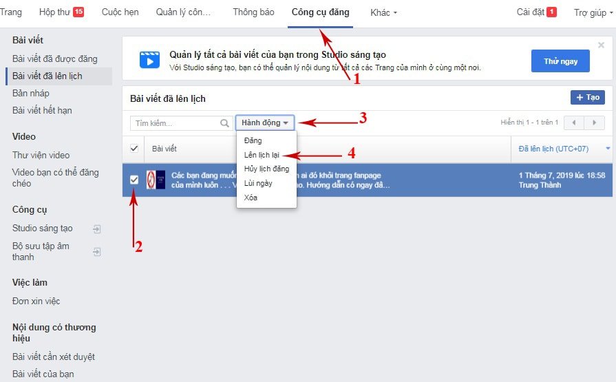 Thời gian đăng bài trên Facebook hiệu quả nhất
