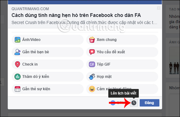 Thời gian đăng bài trên Facebook hiệu quả nhất